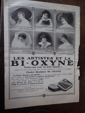 BI OXYNE + phares BLERIOT + GRAND DEPOT pub papier ILLUSTRATION SALON 1913
