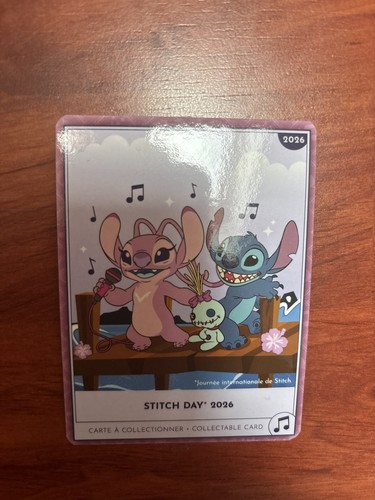 Carte disneyland paris stitch - carte,