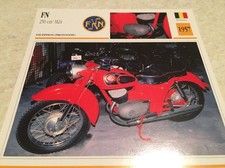 Carte moto FN 250 cm3 M24