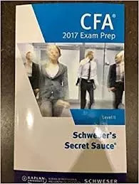 Cfa schweser 2017 - schweser,