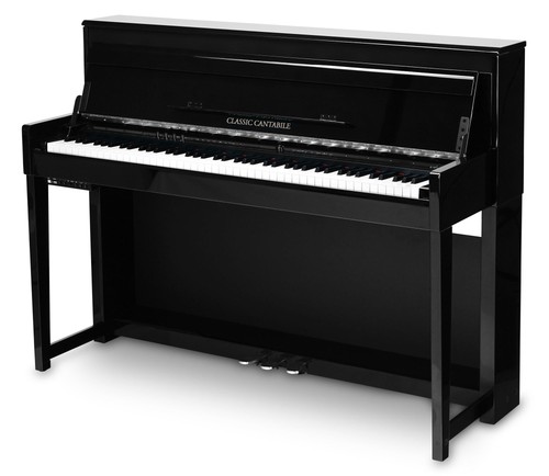 Piano numérique noir - piano,