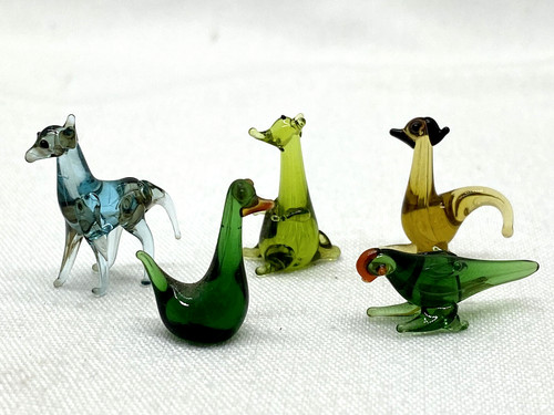 Miniature micro murano glass - 5,