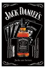 Jack Daniel's - Poker - AFFICHE / POSTER - 61X91,5cm
