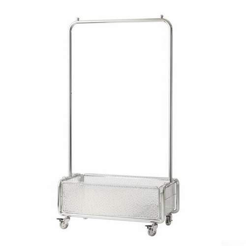 Chariot penderie avec bac - avec, sur