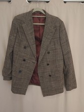 Blazer à carreaux Gianni
