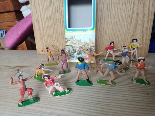 Lot soldats indiens cowboys - indiens,