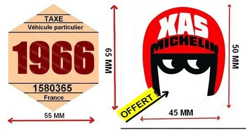 Vignette fiscale 1966 collage - vignette,
