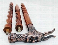 Ancienne canne bâton de