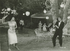 Houseboat, Sophia Loren Vintage silver Print,La Péniche du bonheur est un film