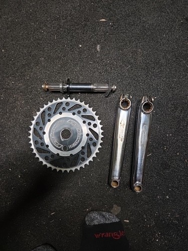 1999 racing bmx crankset - 1999,