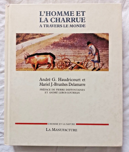 Homme charrue à - la,