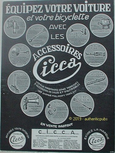 Publicite cicca accessoires - publicite,