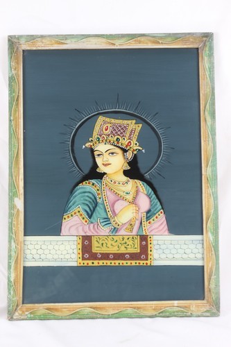 Peinture sur verre inversé