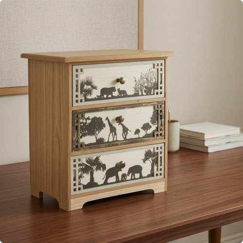 Armoire bureau bois avec - de,