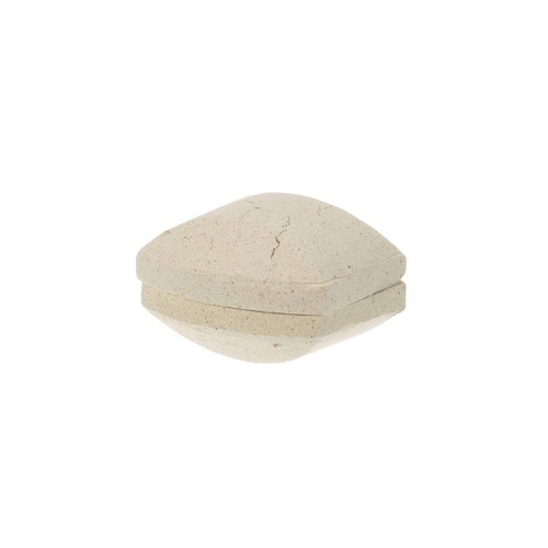 Box white briquettes - of,