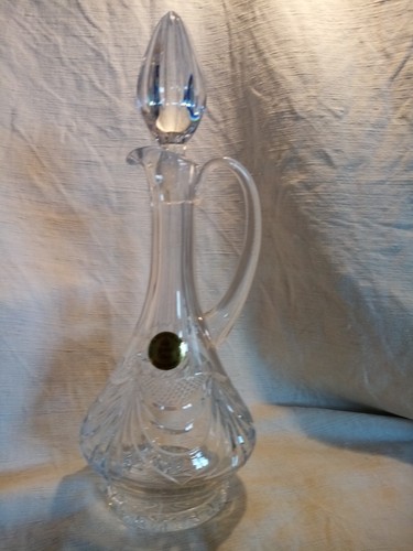 Carafe aiguière cristal - carafe,, en