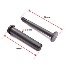 76x3504 Axe de charnière