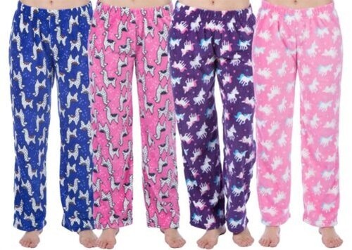 Bas pyjama polaire filles - bas, de