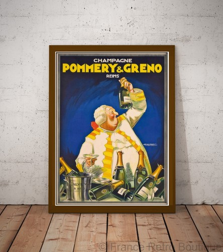 Affiche poster champagne - affiche-poster,