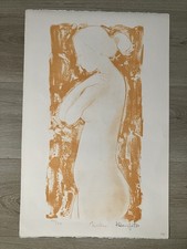 Lithographie Estampe Originale