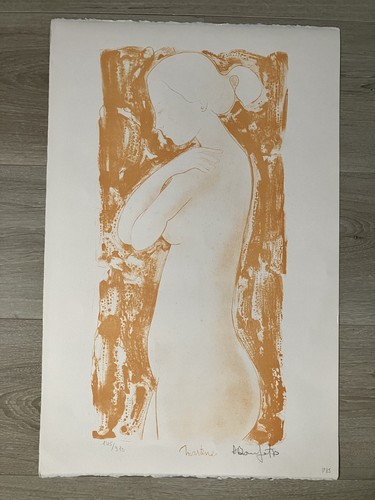 Lithographie estampe originale - lithographie,