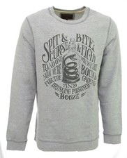 JACK & JONES sweat gris chiné