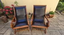 Paire de fauteuils vintage