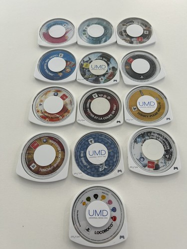 Lot jeux umd psp bon - lot,