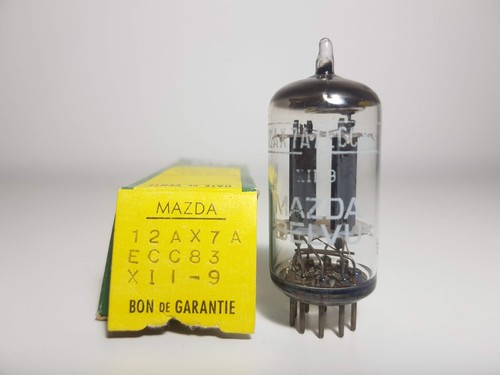 12ax7a mazda telefunken long - mazda,