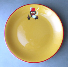 ASSIETTE PUBLICITAIRE CHOCOLAT BANANIA en faïence Pagnossin Treviso Italy