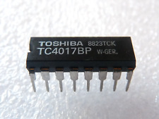 2 x Circuits Intégrés TC4017BP - Toshiba