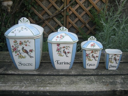 Série ancien pot épice - pot,