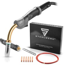 STAHLWERK Torche de soudage MIG MAG AK25/MB25 pour aluminium avec 3m de flexible
