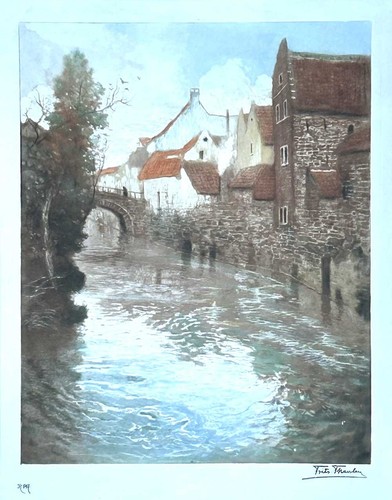 Thaulow frits aquatinte - ,