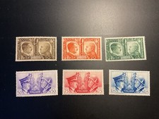 ITALY ITALIA 10c.-1,25 l. Sassone 452-457  (1941) MH XF - CV 60 Eu. (Fr)