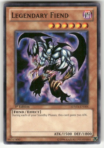 Legendary fiend sdma en004 1st - sdma-en004,