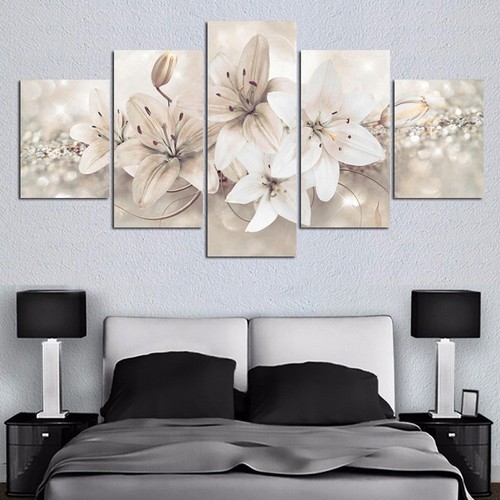 Fleur toile tableaux tenture - toile,