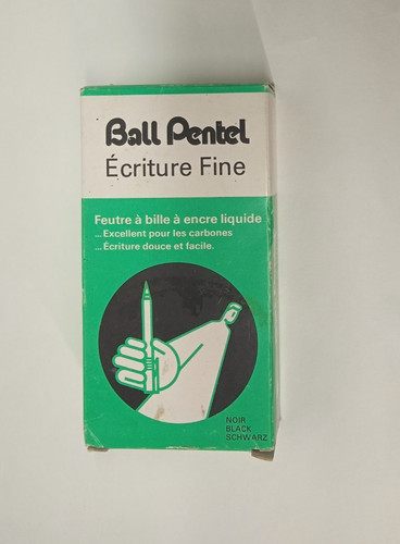Feutres bille encre noire - encre,
