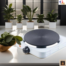 Plaque électrique compacte 1 Foyer, plaque de cuisson simple 1500W