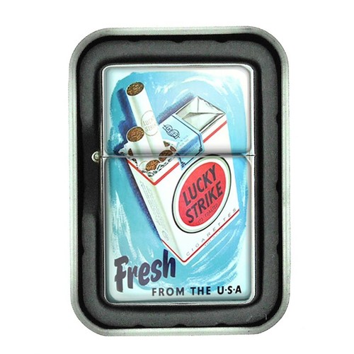 Lucky strike oil lighter - lucky,