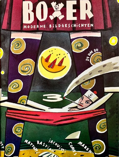 Boxer moderne - graphzine), boxer,
