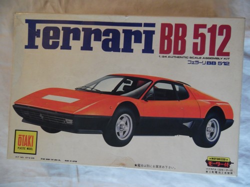 Maquette ferrari 512 24 - maquette, 1/24°