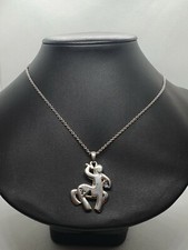 Collier fin en argent 925 pendentif Reminiscence bienveillance RefN214