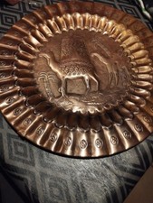 plat décoratif mural oriental