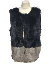 Splendide veste boléro MAX & MOI avec fourrure véritable Taille M