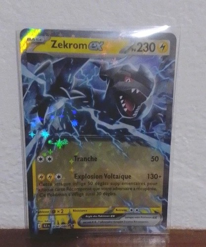 Carte pokémon zekrom - carte,