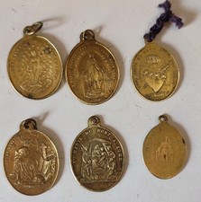 Lot 6 Médailles Religieuses