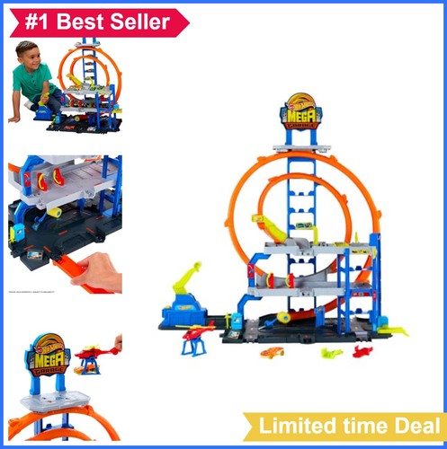 Hot wheels mega loop - mega, garage