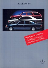 Catalogue Brochure Mercedes W124 / Break / Coupé 07/1989 Pays Bas Nederland