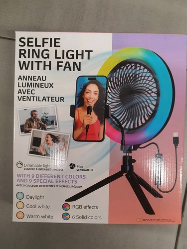 Anneau lumineux selfie avec - ,